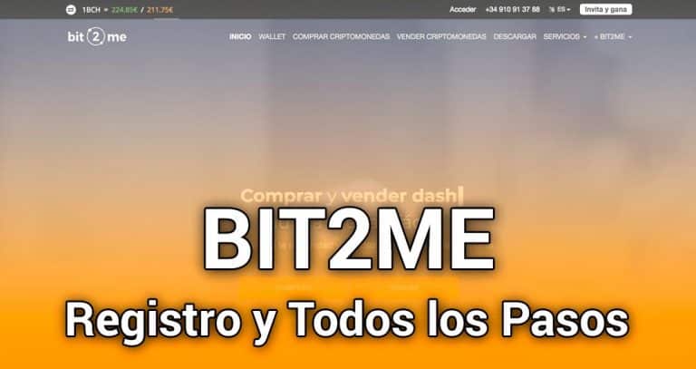 BIT2ME como registrarse con todos los pasos
