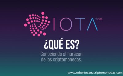 ¿Qué es Iota (MIOTA)? : Conociendo al huracán de las criptomonedas