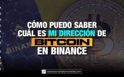 Cómo puedo saber cuál es mi dirección de BITCOIN en BINANCE