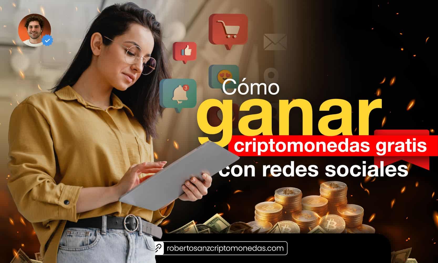 Cómo ganar criptomonedas gratis con redes sociales