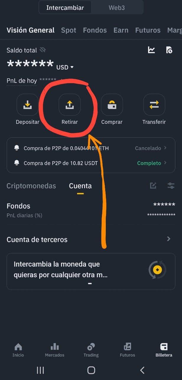 Cómo puedo enviar y recibir BNB en BINANCE