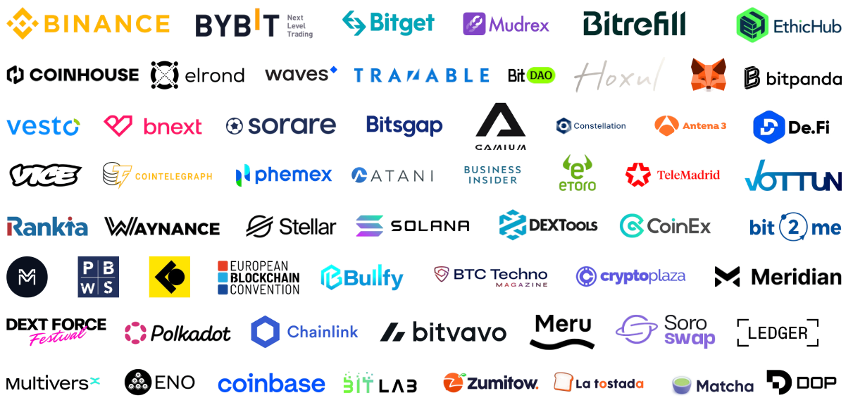 Clientes, Marcas y Colaboradores empresariales de Roberto Sanz