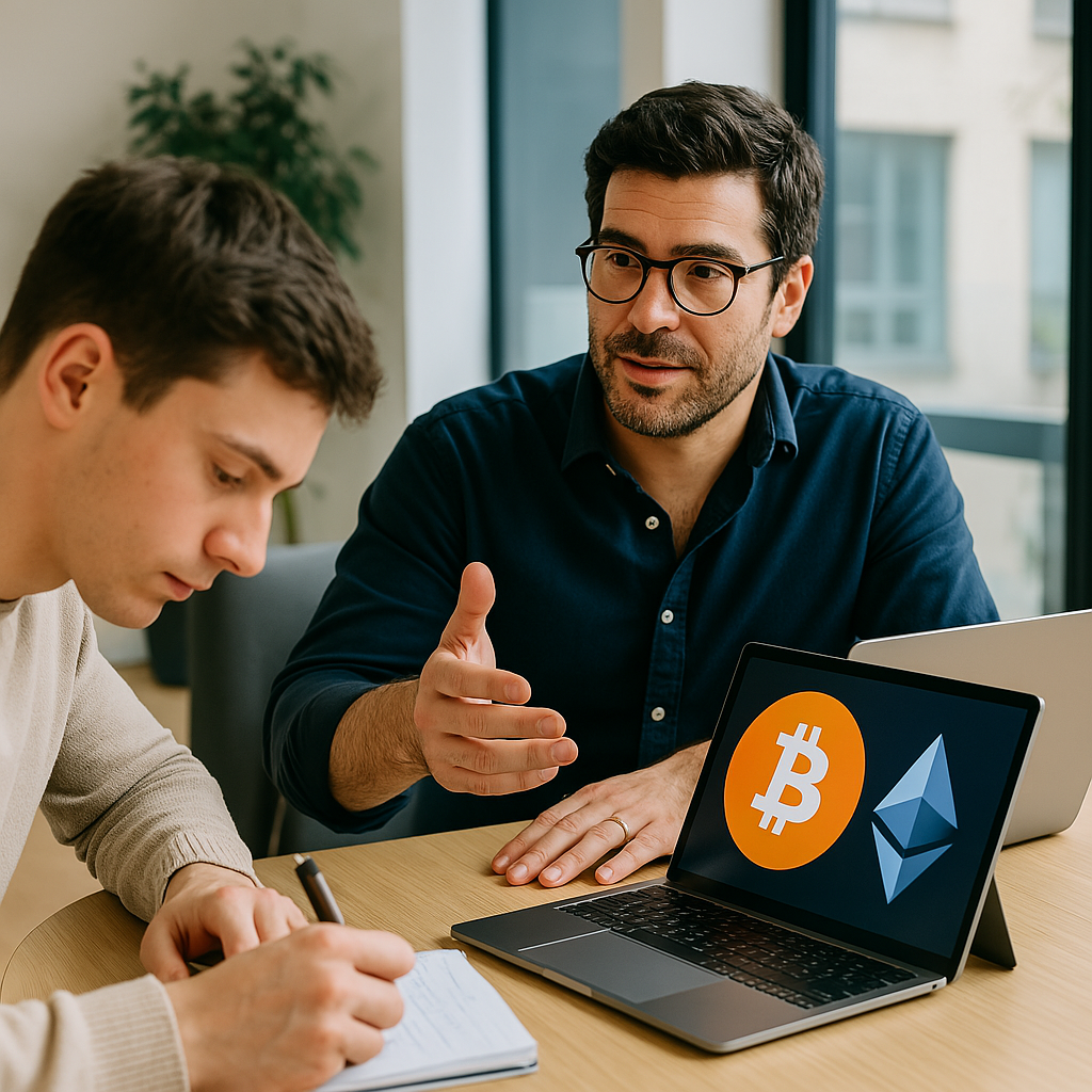 Servicios de Roberto Sanz - Mentoría Cripto Personalizada como Divulgador y Experto en Criptoactivos