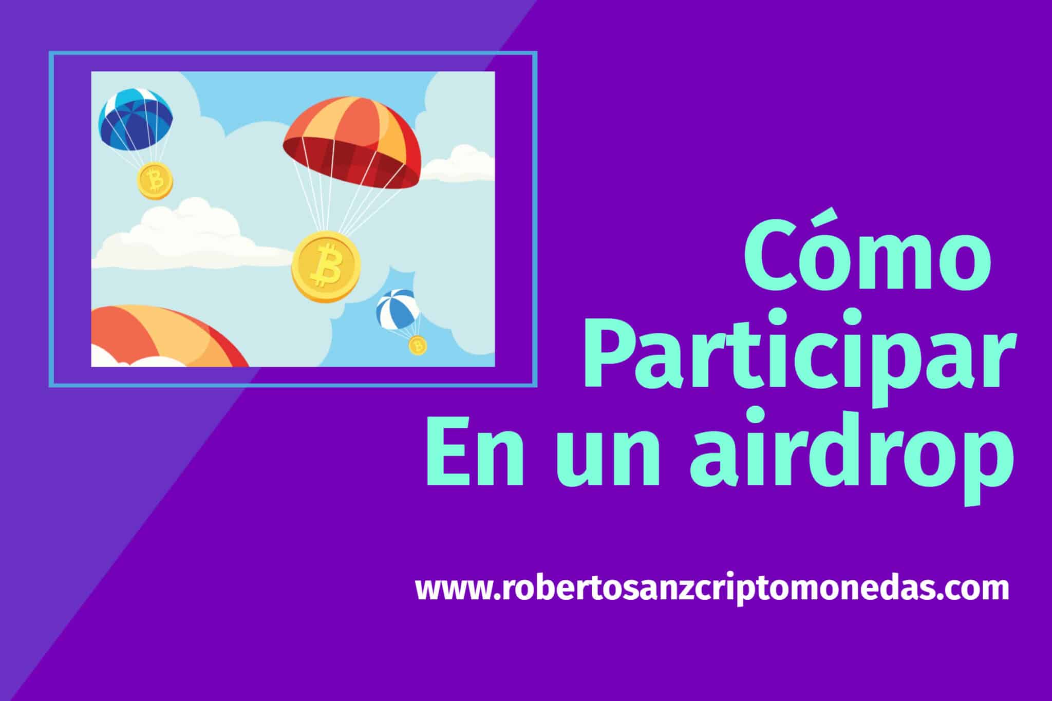 como participar en un airdrop