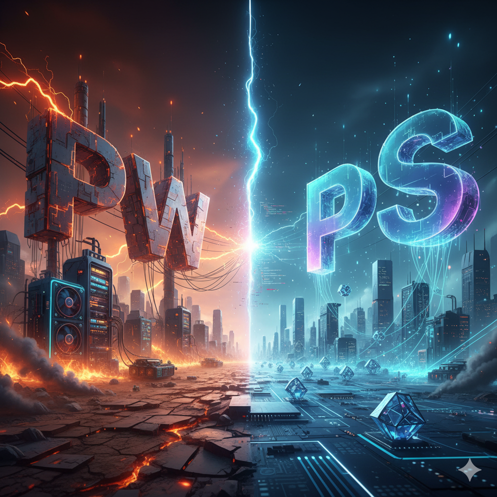 PoW vs PoS: Un Duelo de Titanes