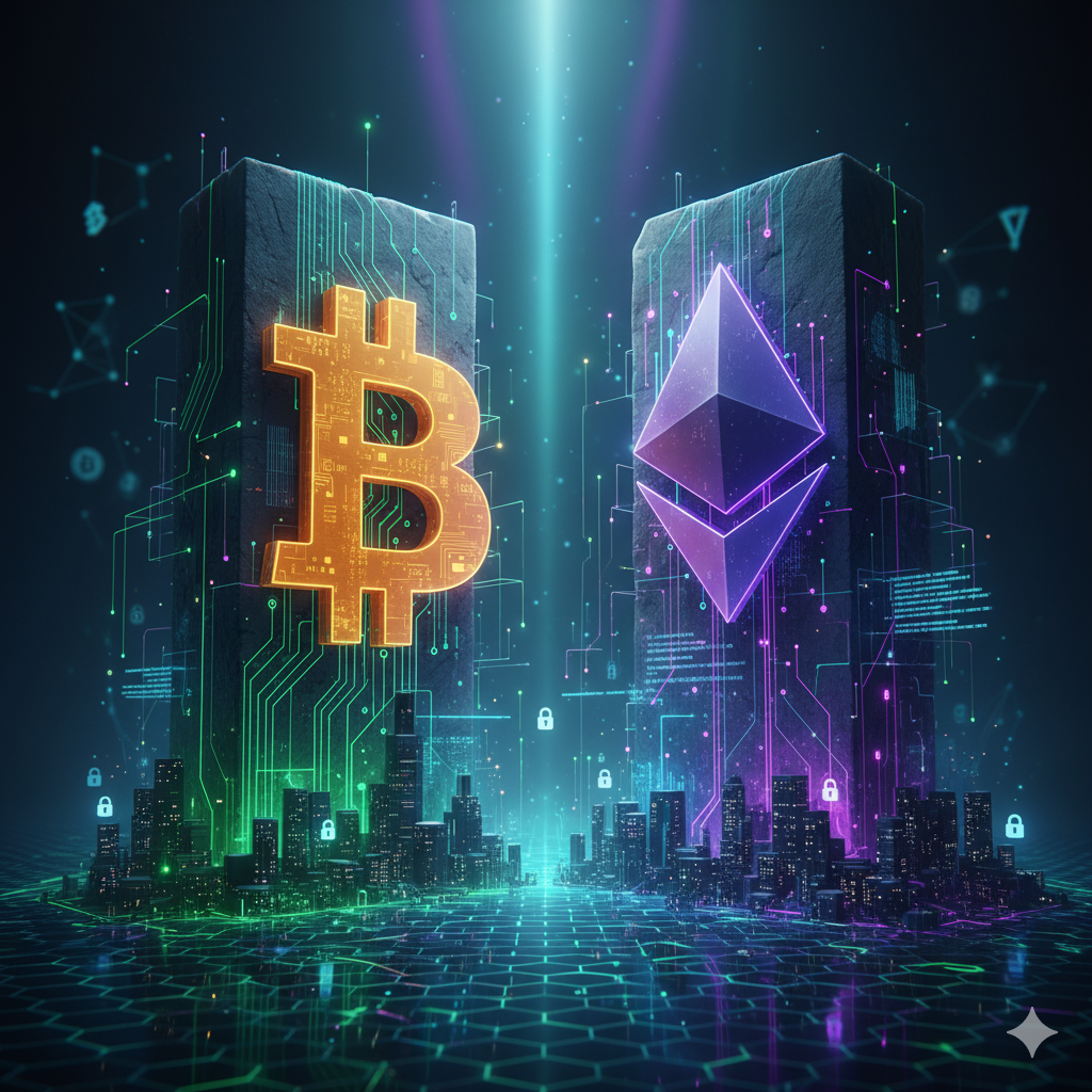 ¿Qué es una Criptomoneda? La Guía Definitiva para Principiantes - Bitcoin y Ethereum Los Gigantes que Debes Conocer