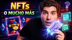 Portada sobre NFTs y sus usos más allá del arte, con referencias a tickets, acceso, certificados y utilidad digital
