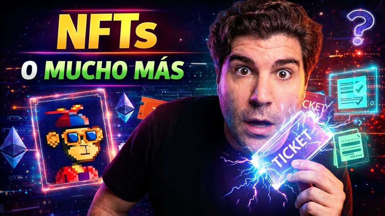 Portada sobre NFTs y sus usos más allá del arte, con referencias a tickets, acceso, certificados y utilidad digital